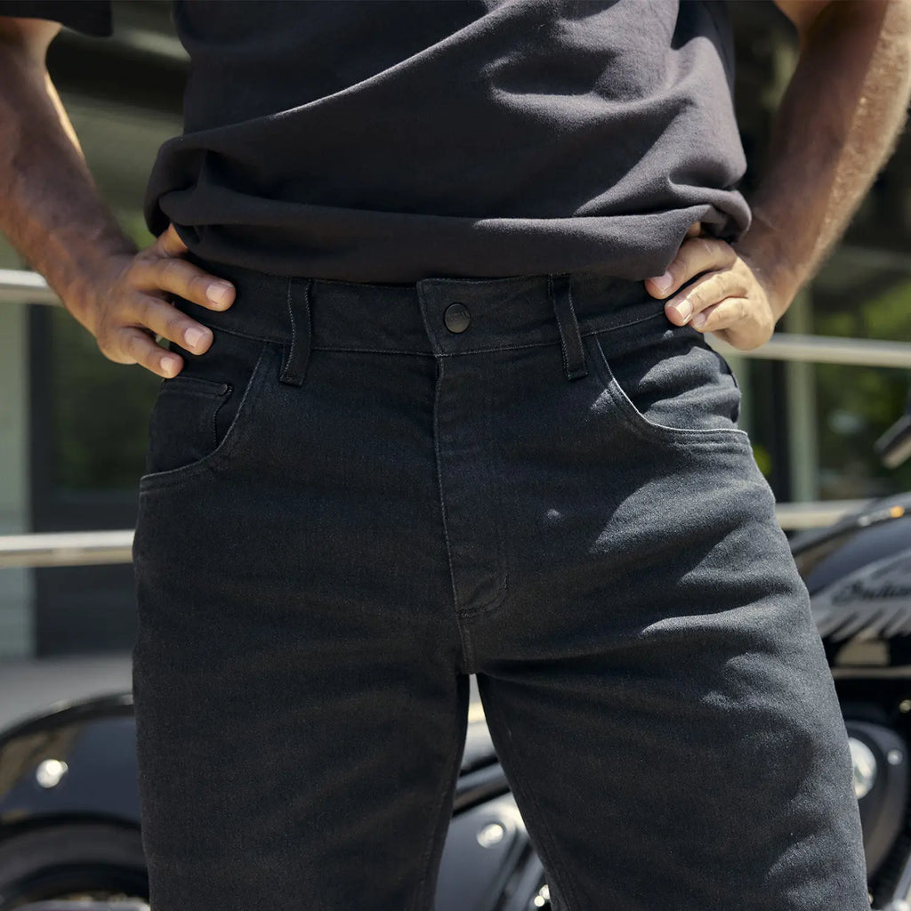 Herren Reitjeans, Schwarz