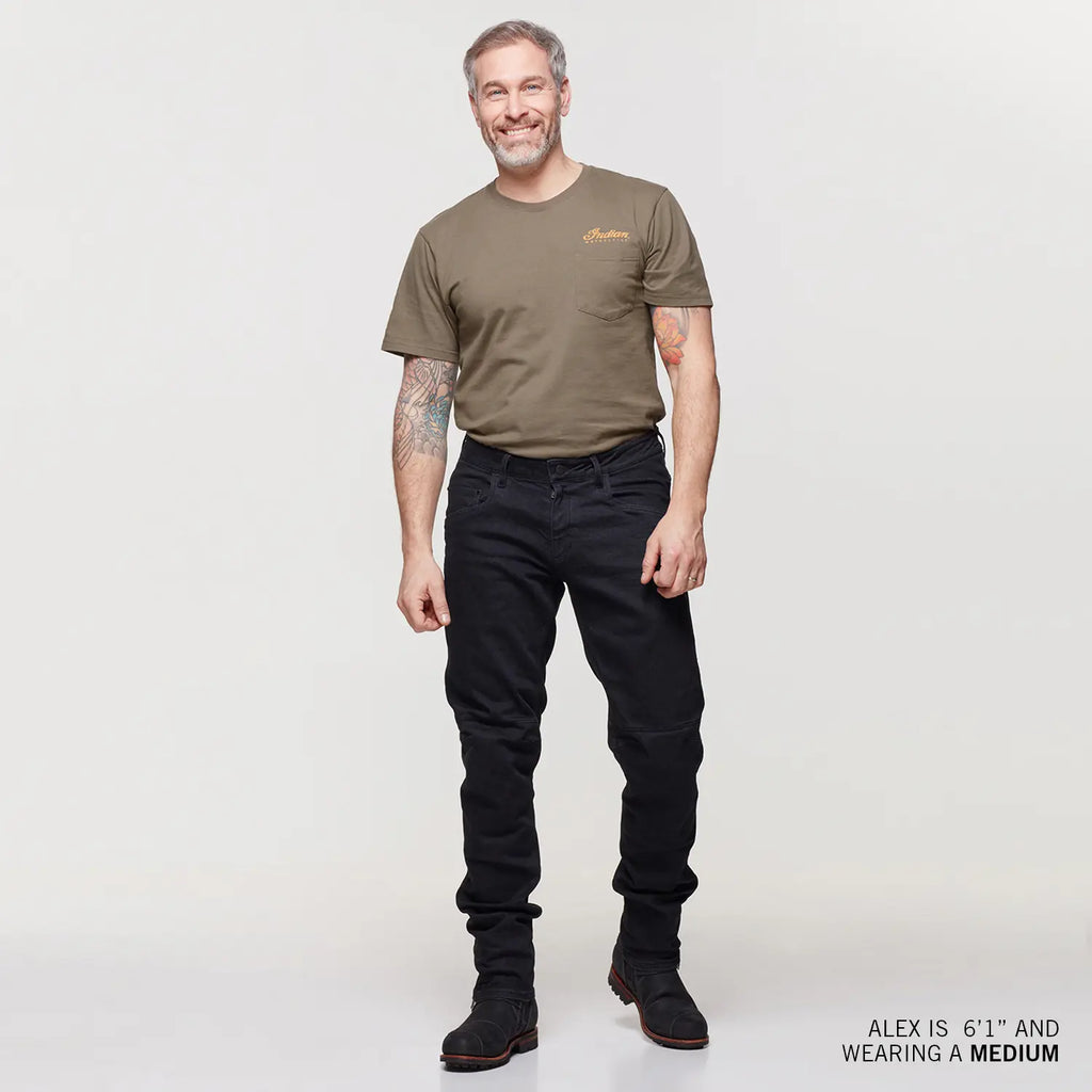 Herren Reitjeans, Schwarz