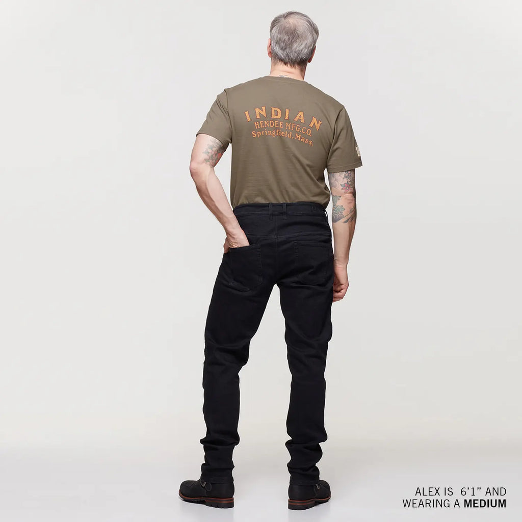 Herren Reitjeans, Schwarz