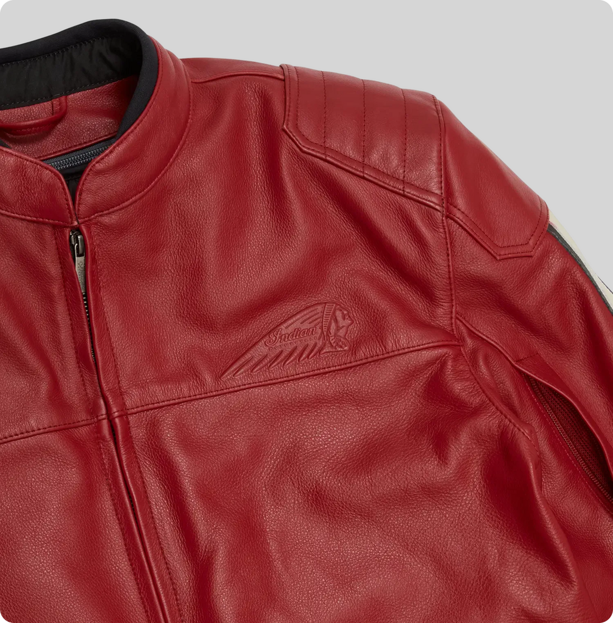 Men's Denver Jacket, Red