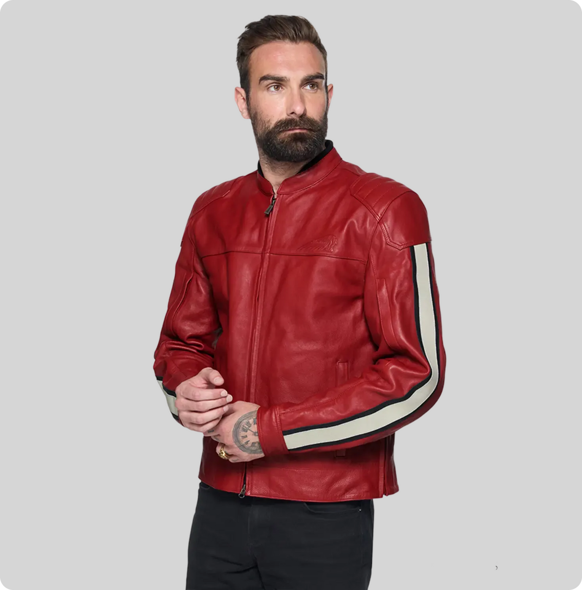 Men's Denver Jacket, Red